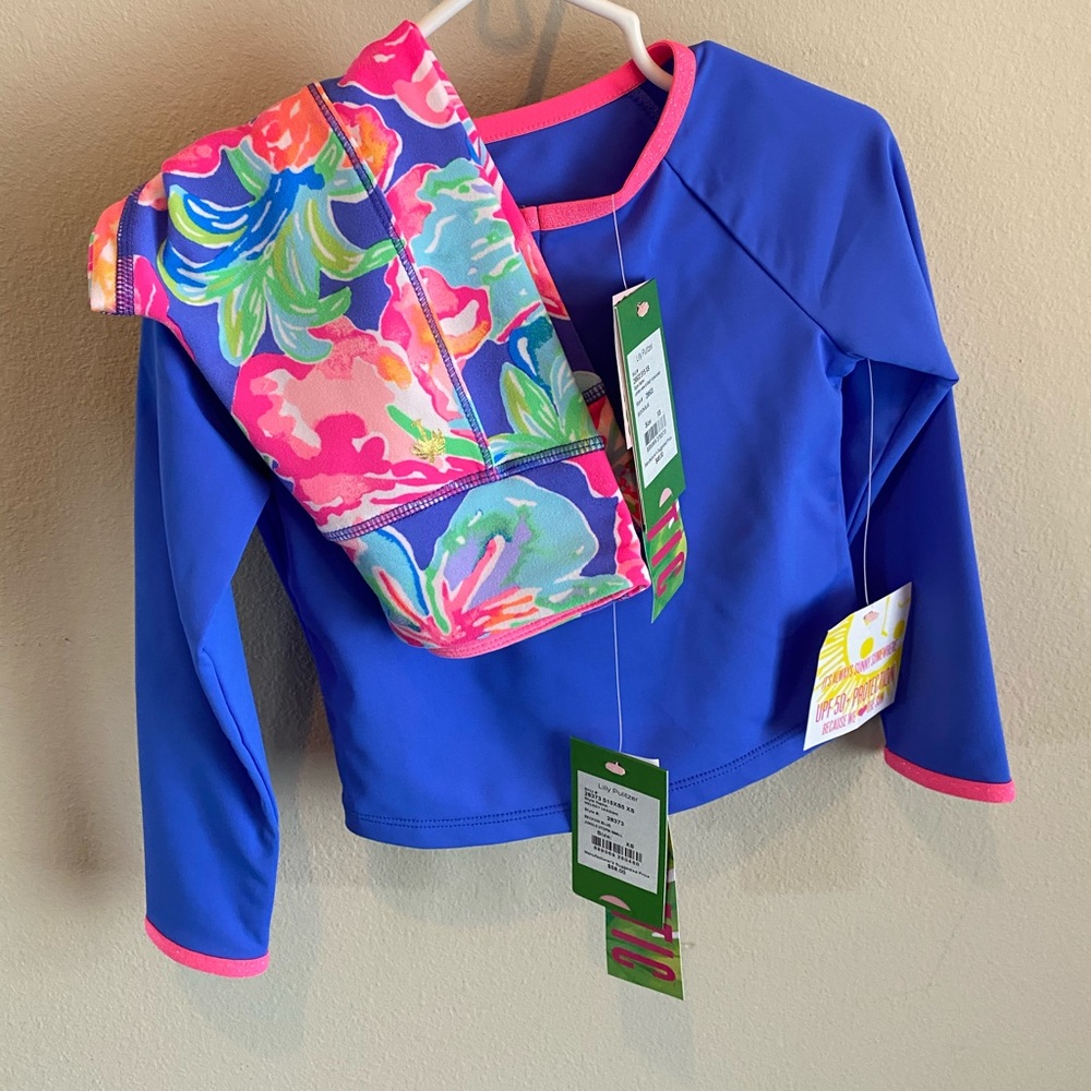 Lilly Pulitzer sun guard & leggings